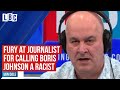 Iain Dale's heated debate with journalist who says Boris Johnson is a racist | LBC