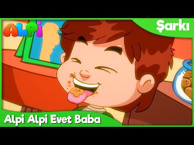 Alpi Alpi Evet Baba (Johny Johny Yes Papa Türkçe) Çocuk Şarkısı class=