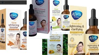 Karis Natural Serums.....most Affordable And Effective Brightening Serums.