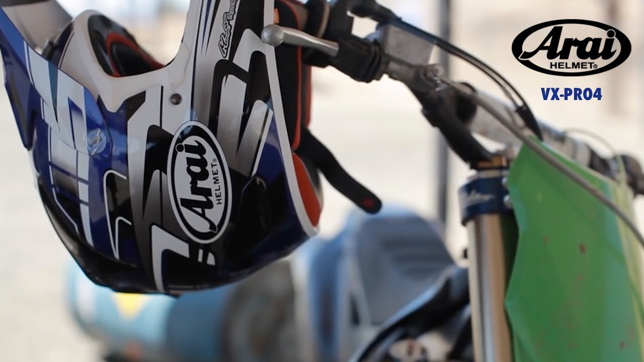 Introducing the Arai VX-Pro4 Motocross Helmet | MXstore.com.au