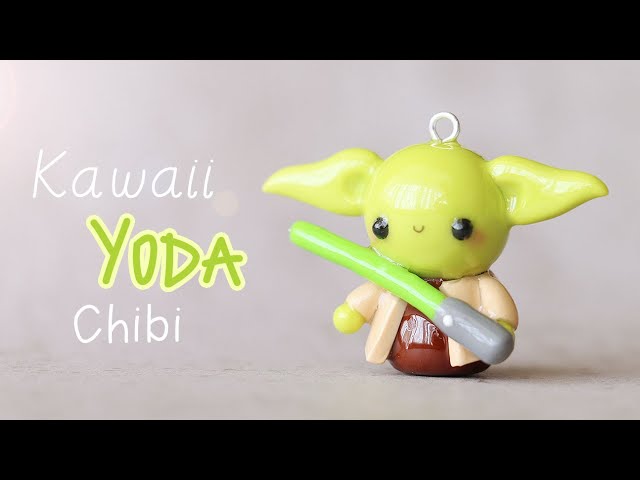 Kawaii Yoda Chibi│Polymer Clay Tutorial