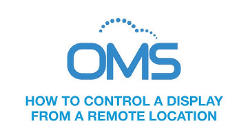 Optoma Management Suite (OMS) - How to control your device