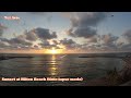 Sunset at Hilton Beach (time-lapse) | Tel Aviv | NirisEye | Israel