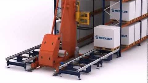 Automated Trilateral stacker crane | Mecalux UK