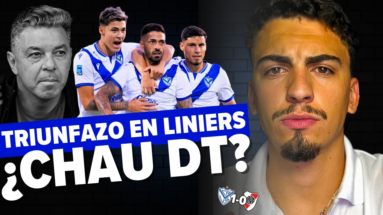 VÉLEZ LE GANÓ A RIVER DE LA MANO DE LANZINI - ¿RENUNCIA GALLARDO? | REACCIÓN VELEZ 1-0 RIVER PLATE