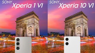 Sony Xperia 1 VI Vs Sony Xperia 10 VI | Camera Test Comparison