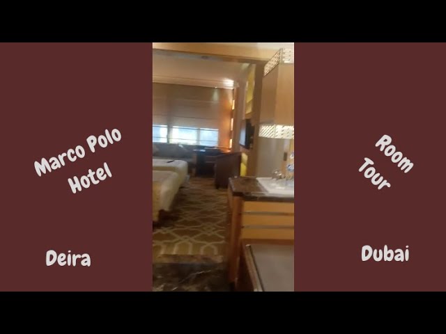 Marco Polo hotel room tour - Dubai Hotel