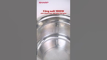 Cân mọi món ngon với Nồi đa năng Sharp KN-MC90V-ST