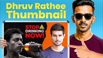 How To Create Thumbnail Like Dhruv Rathee in Photoshop