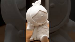 Sculpting a Mega Charm🍎 #polymerclay #clayart #sculpture #clay #handmade #cute #studiovlog