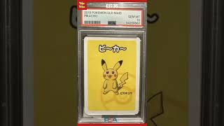 PSA 10 Pikachu Old Maid Babanuki Japanese Pokemon Playing Card Ooyama