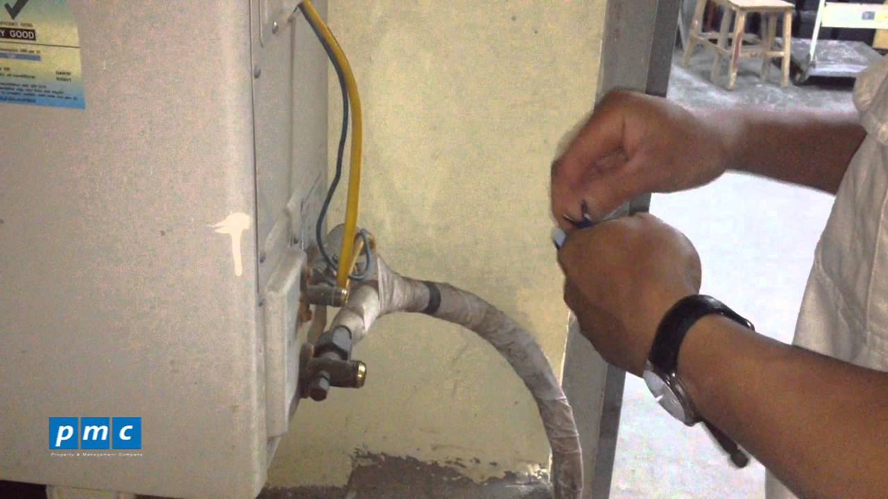 Hướng dẫn cách khóa gas điều hòa cục bộ_Hệ thống điều... - youtube