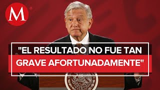 Estragos por sismo de 7.7 no fueron tan graves; tuvimos suerte, dice AMLO