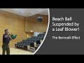 Bernoulli Effect Demonstration