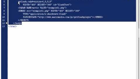 VT 60 Curso PHP-MySQL. Uso de Ming. Crear Flash con PHP