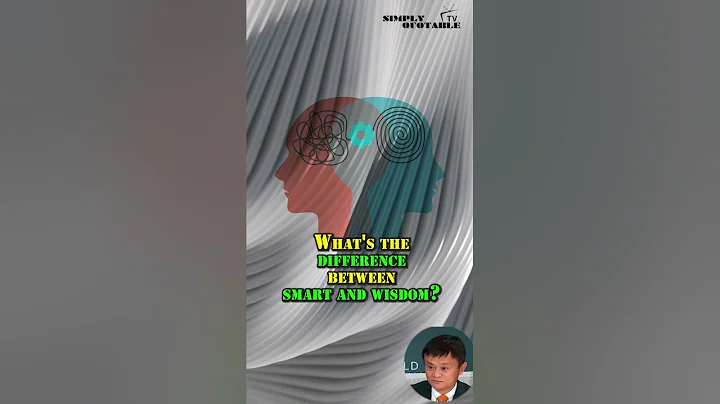 Jack Ma - What's the difference between smart 🫵 and wise👩‍🏫 people? #shorts #jackma