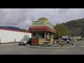 Driving in GRAND FORKS, British Columbia, Canada - West Kootenay Region City - Tour