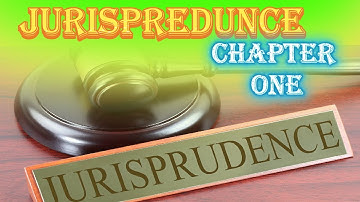 Jurisprudence part one