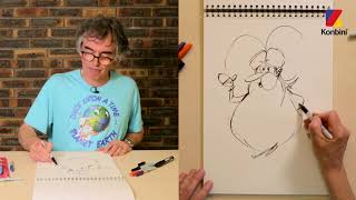 PapierCrayon  Jean Barbaud, le créateur d’Il était une fois la vie répond en dessin