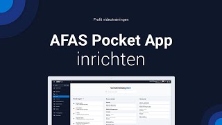 AFAS Pocket App inrichten screenshot 3