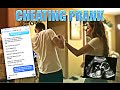 'I GOT ANOTHER GIRL PREGNANT' PRANK ON MY GIRLFRIEND! (INSANE FREAKOUT) | Cheating Prank on gf