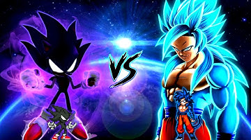 Sonic Chaos RN V2 OP (all form) & Shadow OP (all form) VS Goku TP V3.5 OP (all form) in Mugen