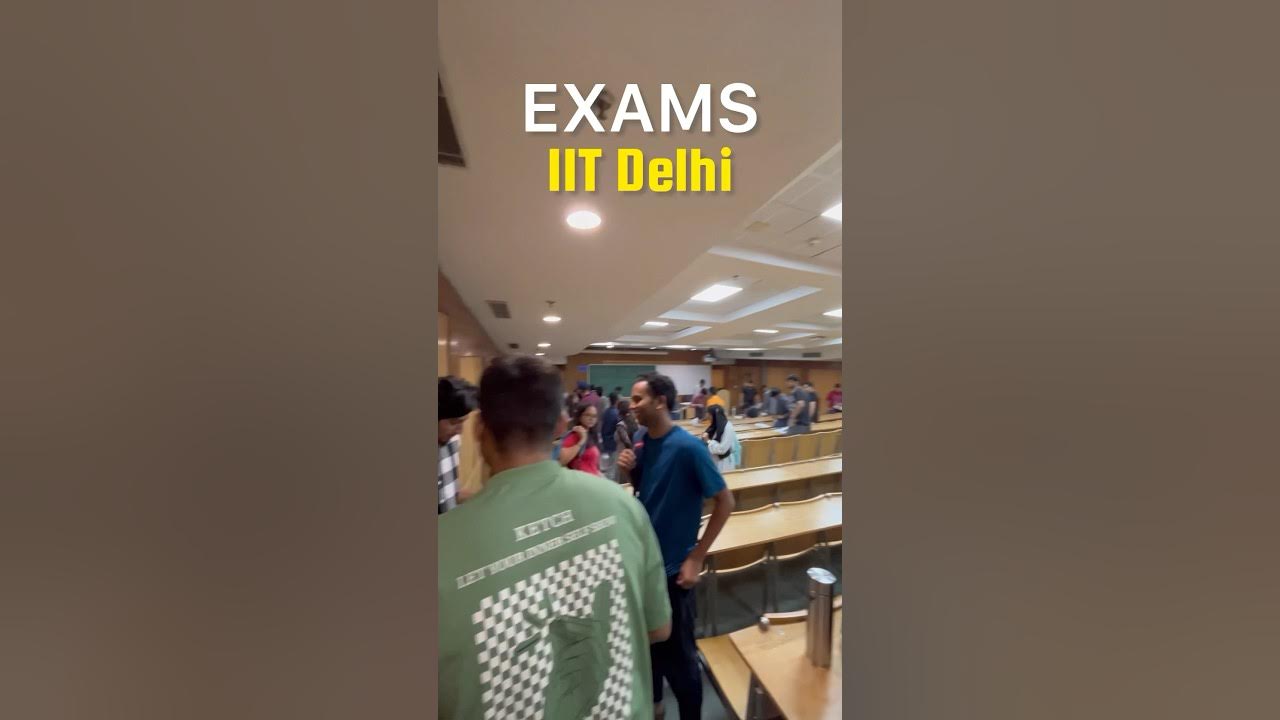 Exam Day 5/6 at IIT Delhi😤 sabse bada scam☠️ minivlog shorts YouTube