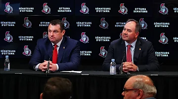 Press Conference - Pierre Dorion welcomes D.J. Smith