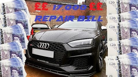 £17.000 For Repair ??? Audi RS5 B9 , 2.9 V6TFSI with engine issues ...
