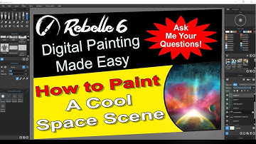Rebelle 6 Pro Newbies Guide - How to Use Rebelle 6 Digital Painting Tutorial | Painting Galaxy Quest