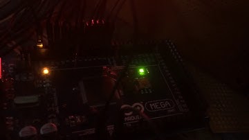 7 segment display counter using arduino mega 2560