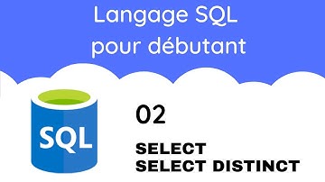 Langage SQL pour débutant - 02 Sélectionner les données