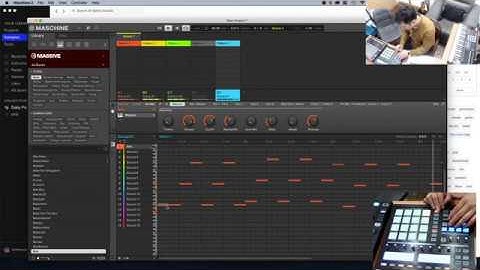 beatmaking maschine sampling by splice