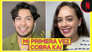 Cobra Kai | La primera vez de Xolo Maridueña y Mary Mouser