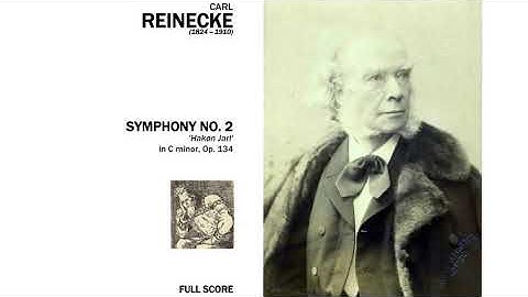 [Carl Reinecke] Symphony No.2 in C Minor "Håkon Jarl" Op.134 (Score-Video)