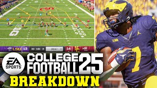EA College Football 25 | Gameplay Trailer Breakdown & New Features Deep Dive