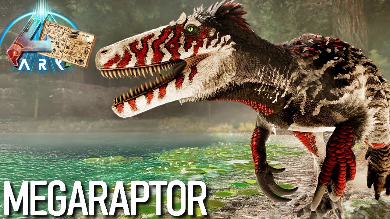 MEGARAPTOR - TAMING/CAPACITÉS/COMMANDE [Dino Dossier ASA 📖] - YouTube
