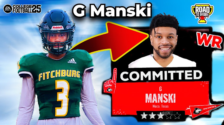 I Put MYSELF in College Football 25! (Road to Glory)