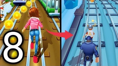 Subway Princess Runner - Gameplay Walkthrough Tutorial Part 8 All Levels Mobile Game (Android, iOs)