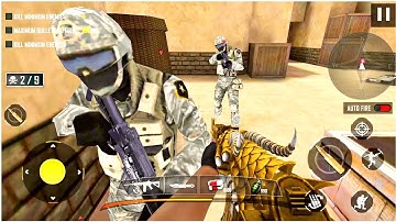 Fps Commando Gun Strike Ops 3D:AndroidGamePlay#part2