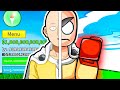 If one punch man actually played roblox blox fruits