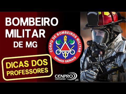 DICAS para CFO Bombeiro Militar MG 😉😎🔝