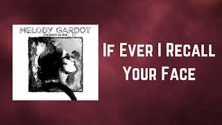 Melody Gardot - If Ever I Recall Your Face (Lyrics)