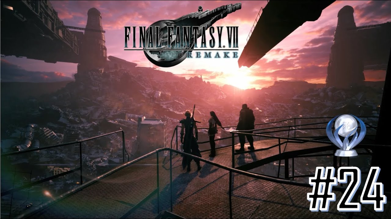 Final Fantasy VII Remake Perfect Platinum Walkthrough Part 24 - YouTube