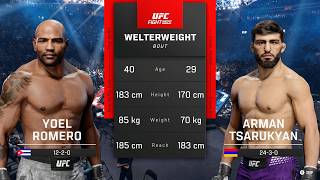 Full EA Sports UFC 6 I Yoel Romeo Vs Arman Tsarukyan I FULL FIGHT (PS5) News