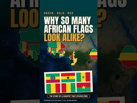 Video Why Do So Many African Flags Share Green, Gold and Red? | Pan-African colours
