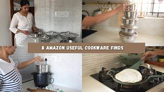 8 AMAZON Useful Cookware Finds for Everyday Cooking || Amazon Kitchen Finds ||