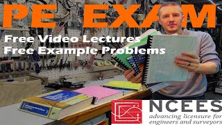 PE Exam NCEES - Videos Lectures, Practice Problems, School of PE