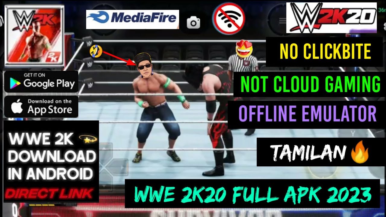 Wwe 2k22 Android Mobile Apk and Obb