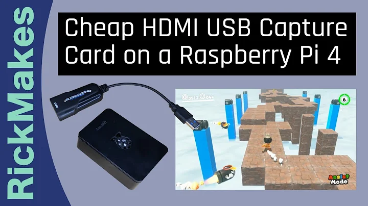 Cheap HDMI USB Capture Card on a Raspberry Pi 4